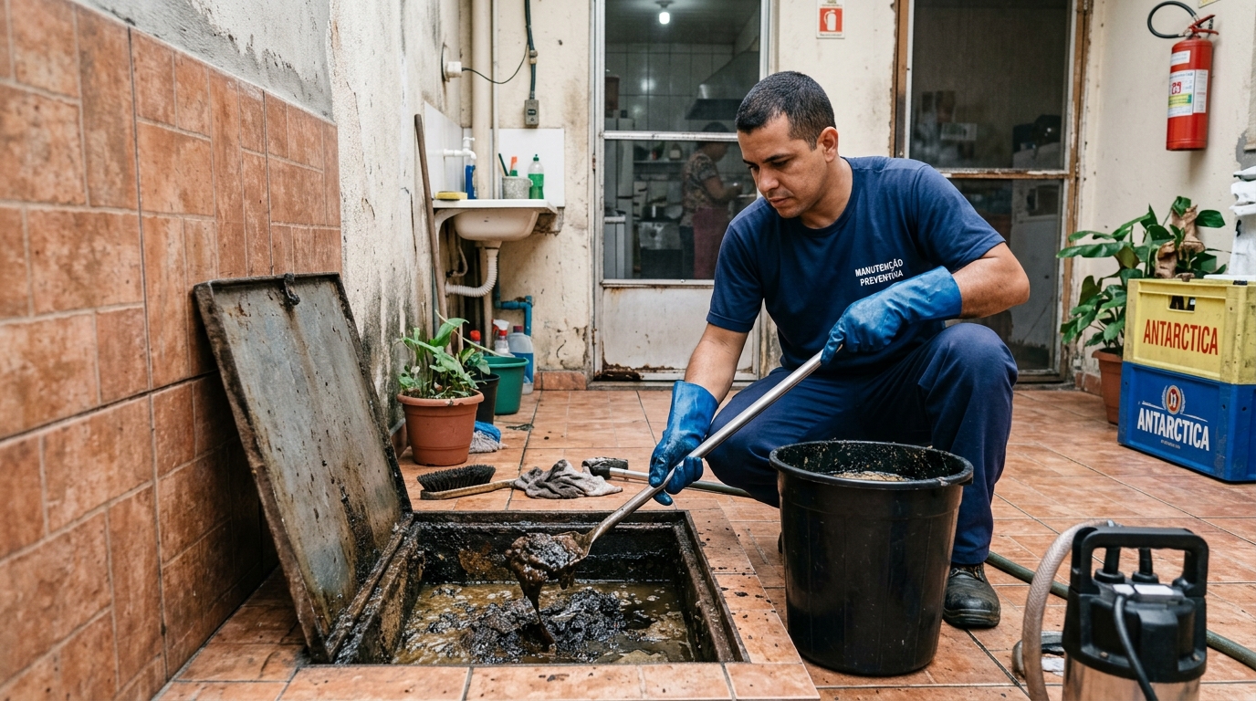 Limpeza de Caixa de Gordura perto de mim em Jundiaí‑SP